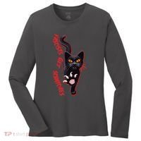 Funny Cat Fascists Get Scratches Women's Long Sleeve Shirt thumb 0
