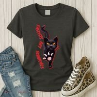 Funny Cat Fascists Get Scratches Women's T-Shirt thumb 3