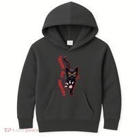 Funny Cat Fascists Get Scratches Kids Hoodie thumb 0