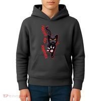Funny Cat Fascists Get Scratches Kids Hoodie thumb 4