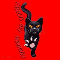 Funny Cat Fascists Get Scratches Santa Hat thumb 1