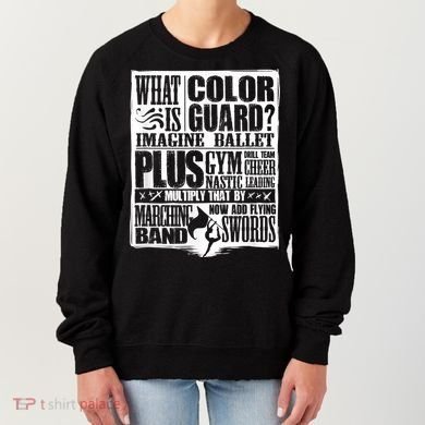 Funny Colorguard For A Color Guard Women's Sweatshirt