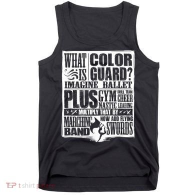 Funny Colorguard For A Color Guard Tank Top