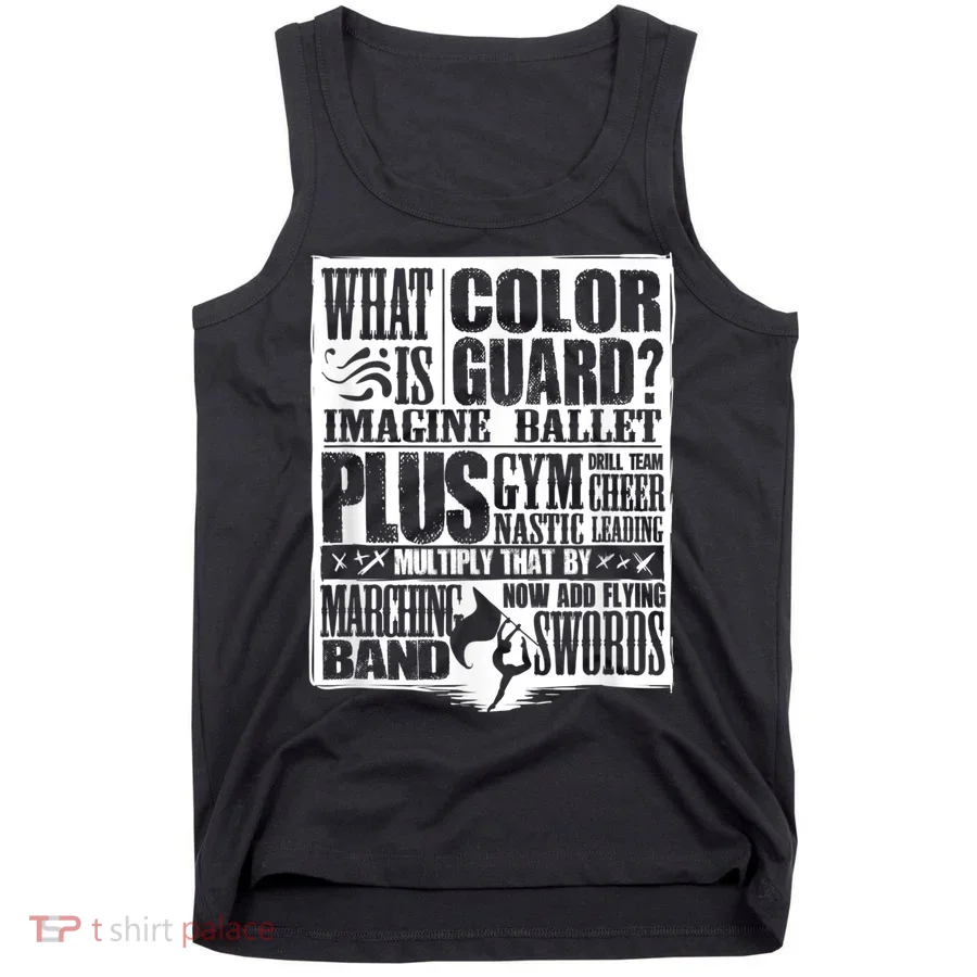 Funny Colorguard For A Color Guard Tank Top