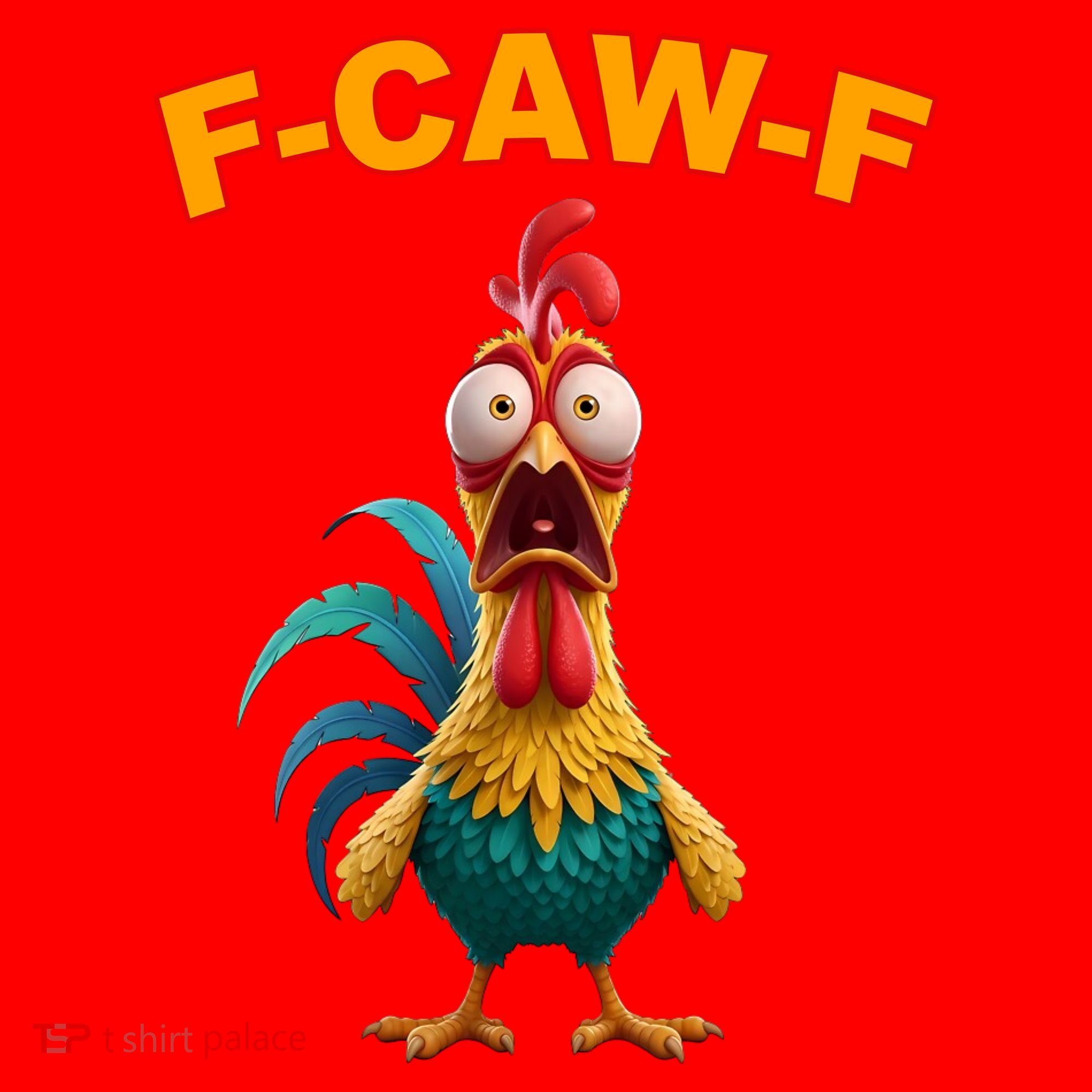 F Caw F Funny Clucking Rooster Meme F Off Infant Baby Jersey Bodysuit