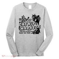 Funny Cat For Cat Mom Cat Dad Catnip Madness Cute Cat Long Sleeve Shirt thumb 0