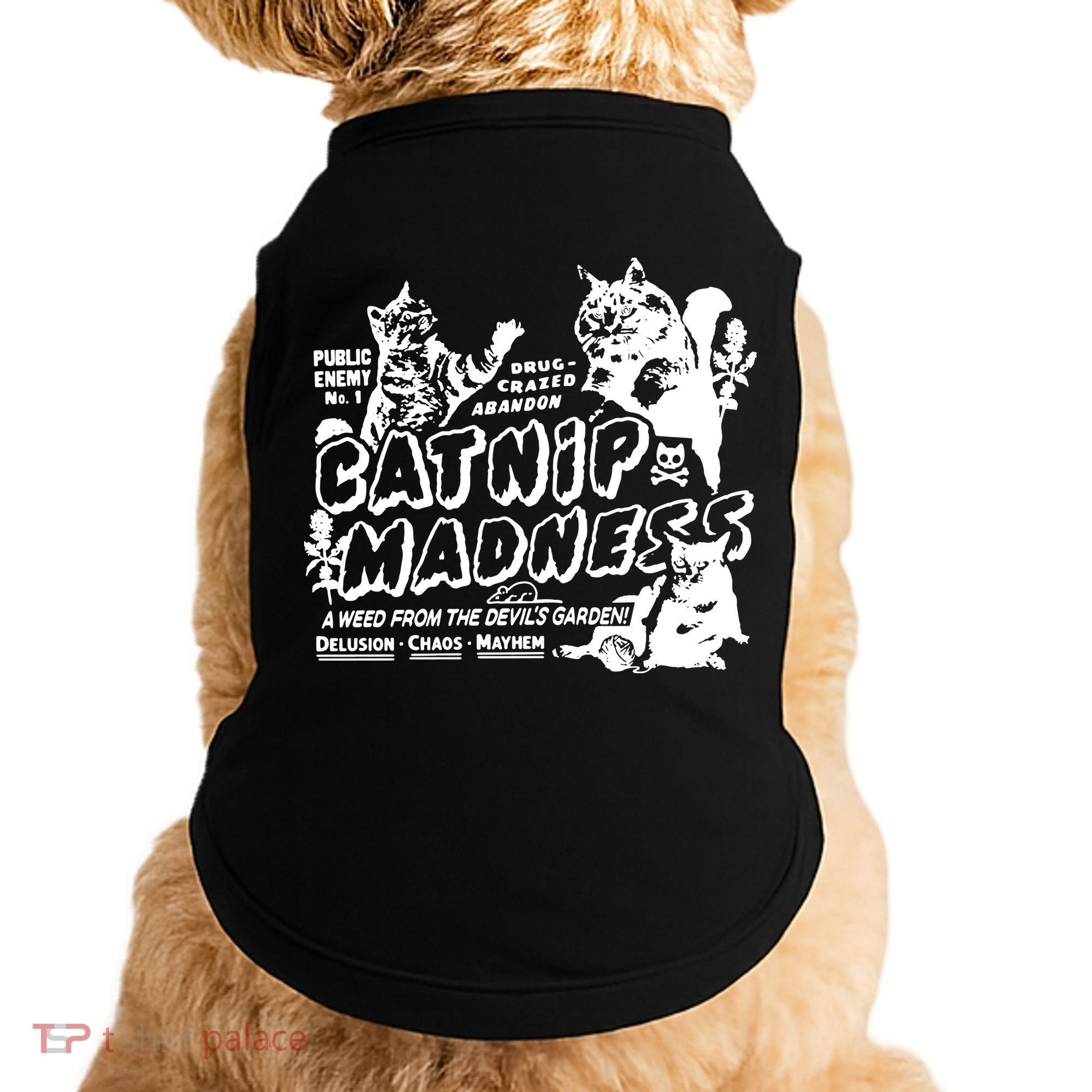 Funny Cat For Cat Mom Cat Dad Catnip Madness Cute Cat Doggie Tank