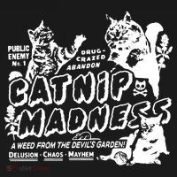 Funny Cat For Cat Mom Cat Dad Catnip Madness Cute Cat Women's Hoodie thumb 2
