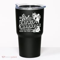 Funny Cat For Cat Mom Cat Dad Catnip Madness Cute Cat Tumbler thumb 0