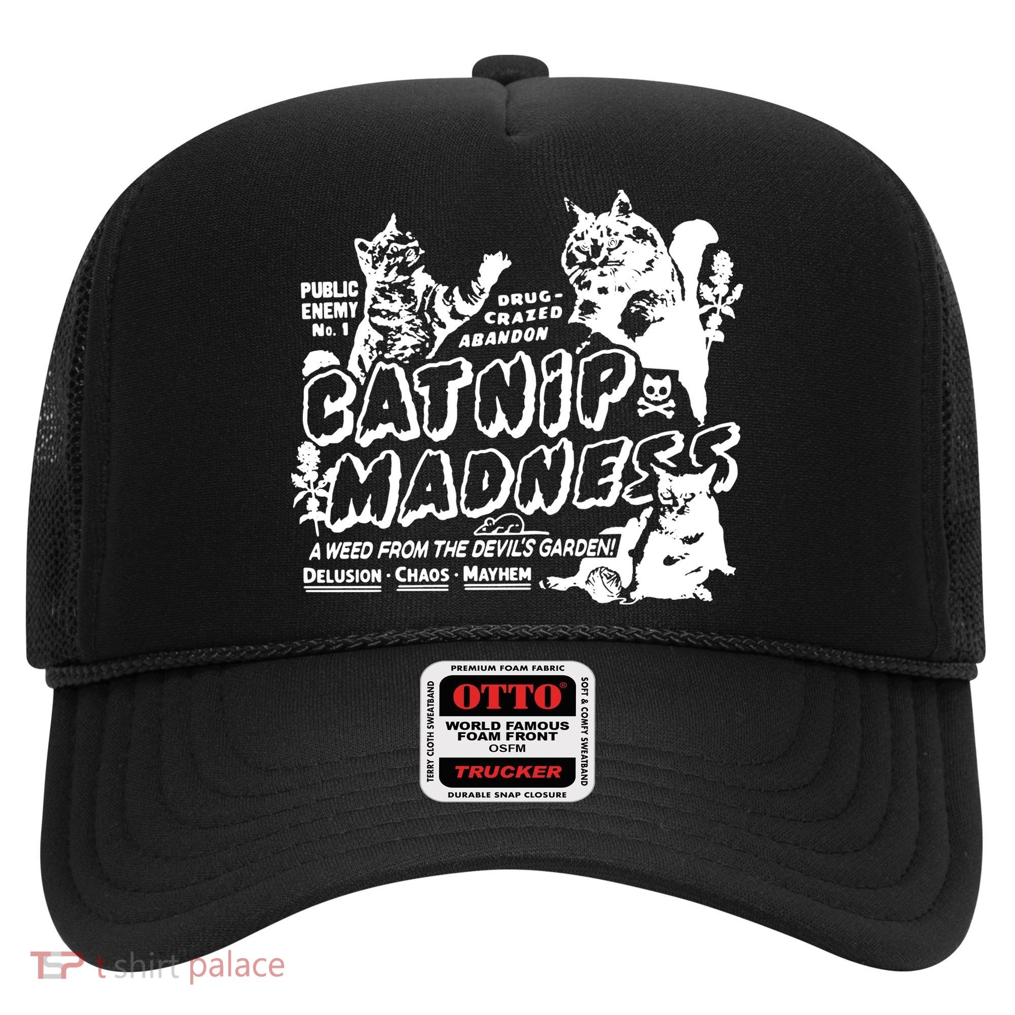Funny Cat For Cat Mom Cat Dad Catnip Madness Cute Cat Hat