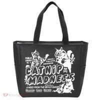 Funny Cat For Cat Mom Cat Dad Catnip Madness Cute Cat Tote Bag thumb 0