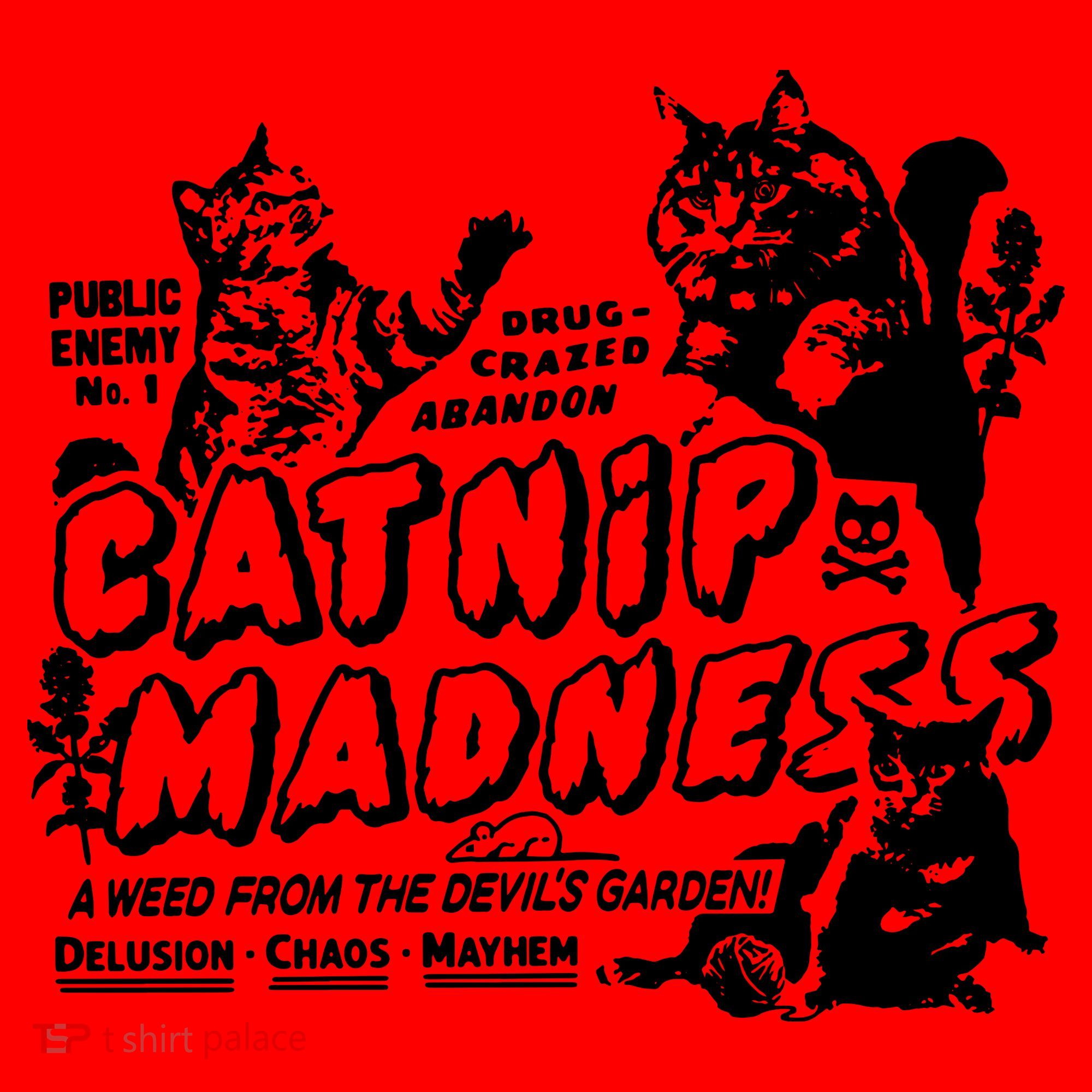 Funny Cat For Cat Mom Cat Dad Catnip Madness Cute Cat Santa Hat