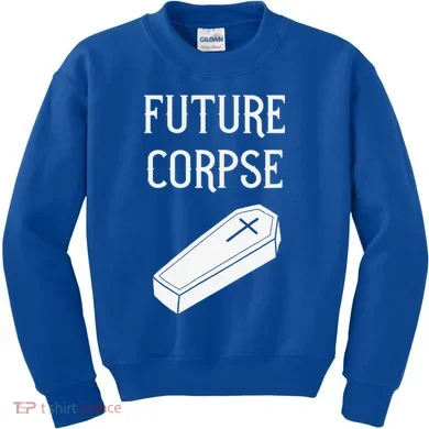 Future Corpse Funny Goth Horror Halloween Kids Sweatshirt