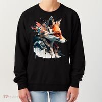 Fox Cunning Foxtail Fur funny animal lover Women's Sweatshirt thumb 0
