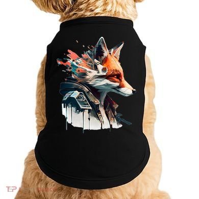 Fox Cunning Foxtail Fur funny animal lover Doggie Tank