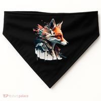 Fox Cunning Foxtail Fur funny animal lover USA-Made Doggie Bandana thumb 0