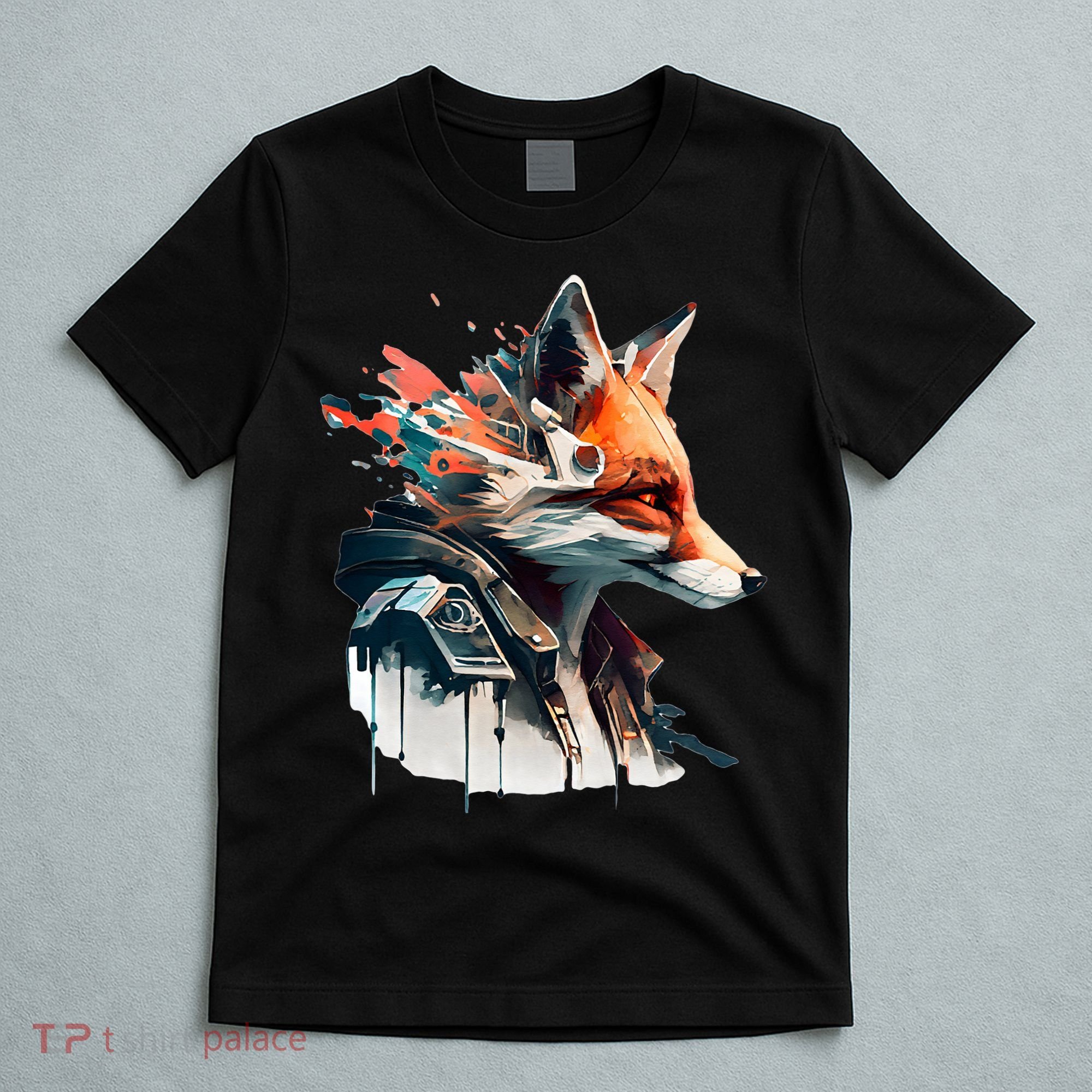 Fox Cunning Foxtail Fur funny animal lover T-Shirt