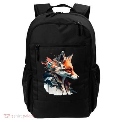Fox Cunning Foxtail Fur funny animal lover Backpack