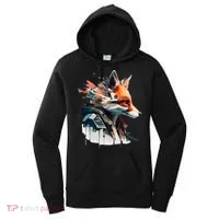 Fox Cunning Foxtail Fur funny animal lover Women's Hoodie thumb 0