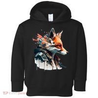 Fox Cunning Foxtail Fur funny animal lover Toddler Hoodie thumb 0