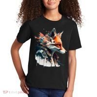 Fox Cunning Foxtail Fur funny animal lover Kids T-Shirt thumb 2