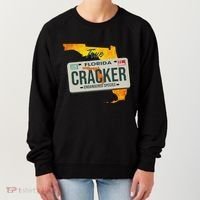 Funny Cracker Florida License Plate Women's Sweatshirt thumb 0