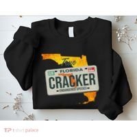 Funny Cracker Florida License Plate Sweatshirt thumb 2