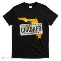 Funny Cracker Florida License Plate T-Shirt thumb 0