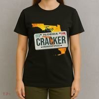 Funny Cracker Florida License Plate T-Shirt thumb 4