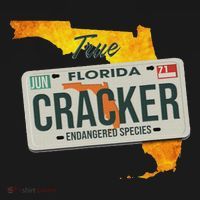 Funny Cracker Florida License Plate T-Shirt thumb 7