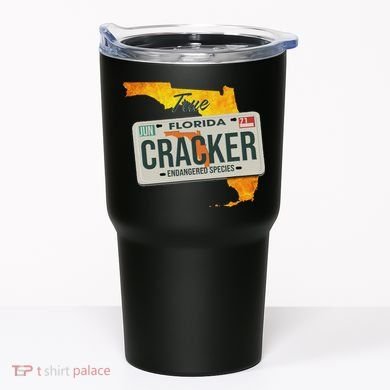 Funny Cracker Florida License Plate Tumbler