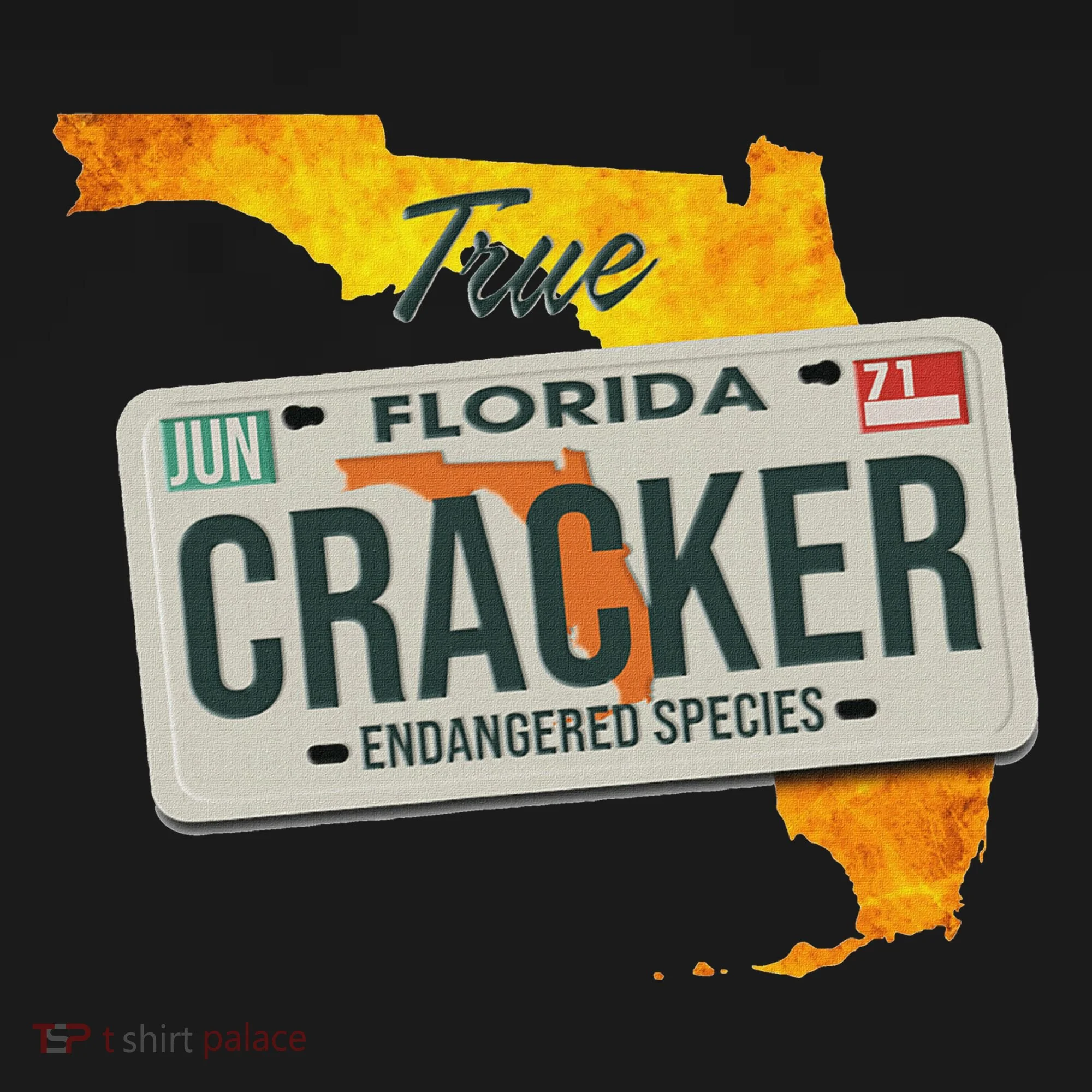 Funny Cracker Florida License Plate Mousepad