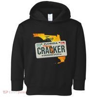 Funny Cracker Florida License Plate Toddler Hoodie thumb 0