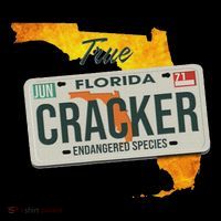 Funny Cracker Florida License Plate Tank Top thumb 6