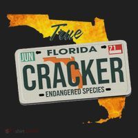 Funny Cracker Florida License Plate Golf Towel thumb 3