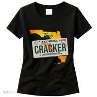 Funny Cracker Florida License Plate Women's T-Shirt thumb 0