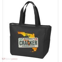 Funny Cracker Florida License Plate Tote Bag thumb 3