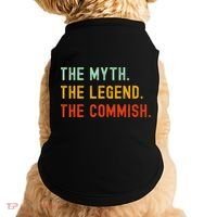Funny Commish Fantasy Baseball Commissioner Sarcastic Doggie Tank thumb 0