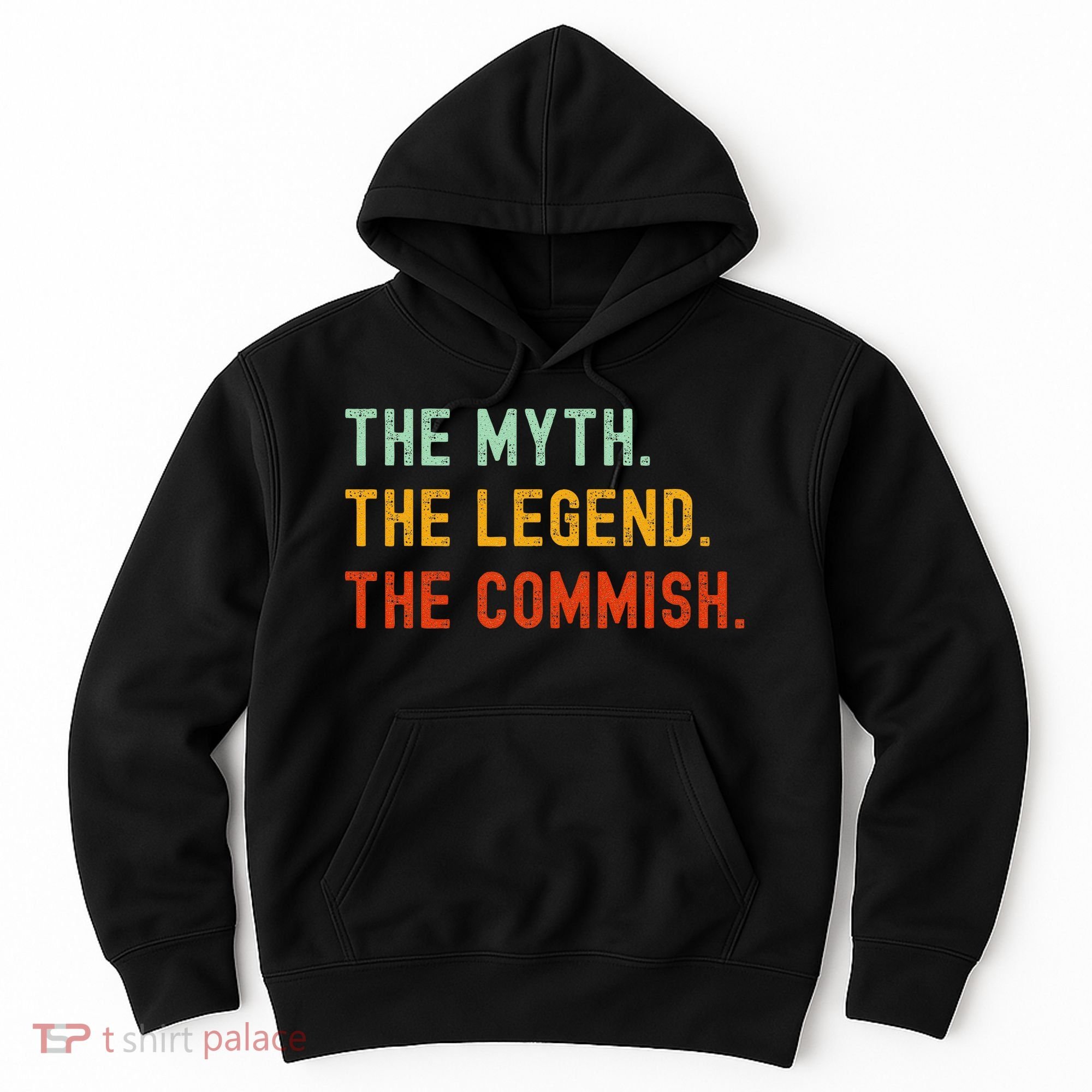 Funny Commish Fantasy Baseball Commissioner Sarcastic Hoodie