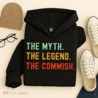 Funny Commish Fantasy Baseball Commissioner Sarcastic Hoodie thumb 4