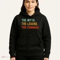 Funny Commish Fantasy Baseball Commissioner Sarcastic Hoodie thumb 5
