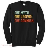 Funny Commish Fantasy Baseball Commissioner Sarcastic Sweatshirt thumb 0