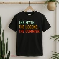 Funny Commish Fantasy Baseball Commissioner Sarcastic T-Shirt thumb 2