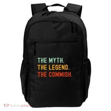 Funny Commish Fantasy Baseball Commissioner Sarcastic Backpack