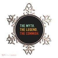 Funny Commish Fantasy Baseball Commissioner Sarcastic Ornament thumb 0