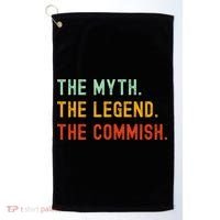 Funny Commish Fantasy Baseball Commissioner Sarcastic Golf Towel thumb 0