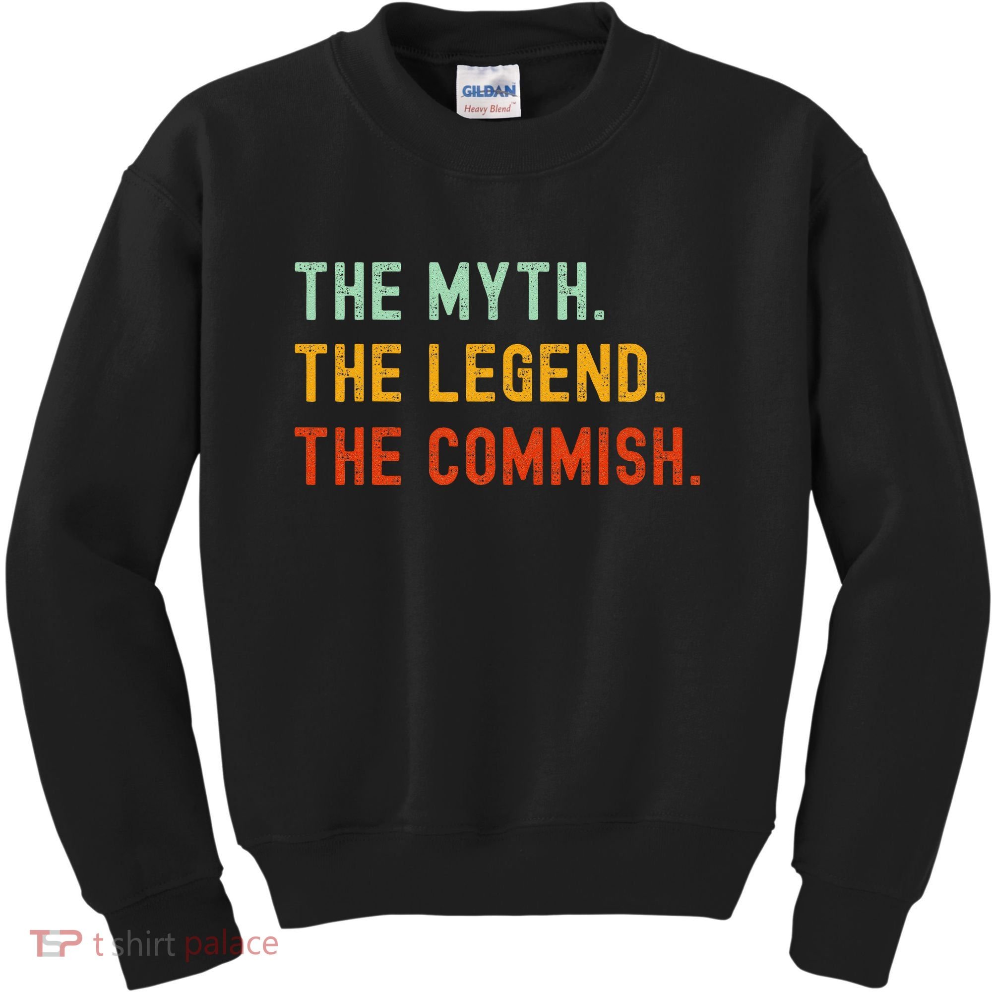 Funny Commish Fantasy Baseball Commissioner Sarcastic Kids Sweatshirt