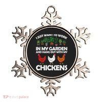 Funny Chicken For Men Women Gardening Chicken Lovers Garden Ornament thumb 0