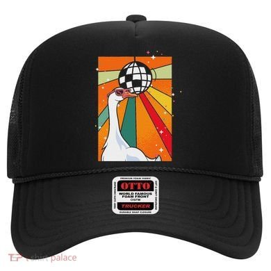 Funny Cool Farm Animal Disco Ball Sunglasses Retro Goose Hat
