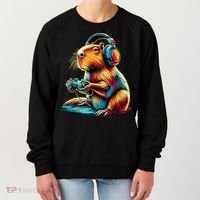 Funny Capybara Women's Sweatshirt thumb 0